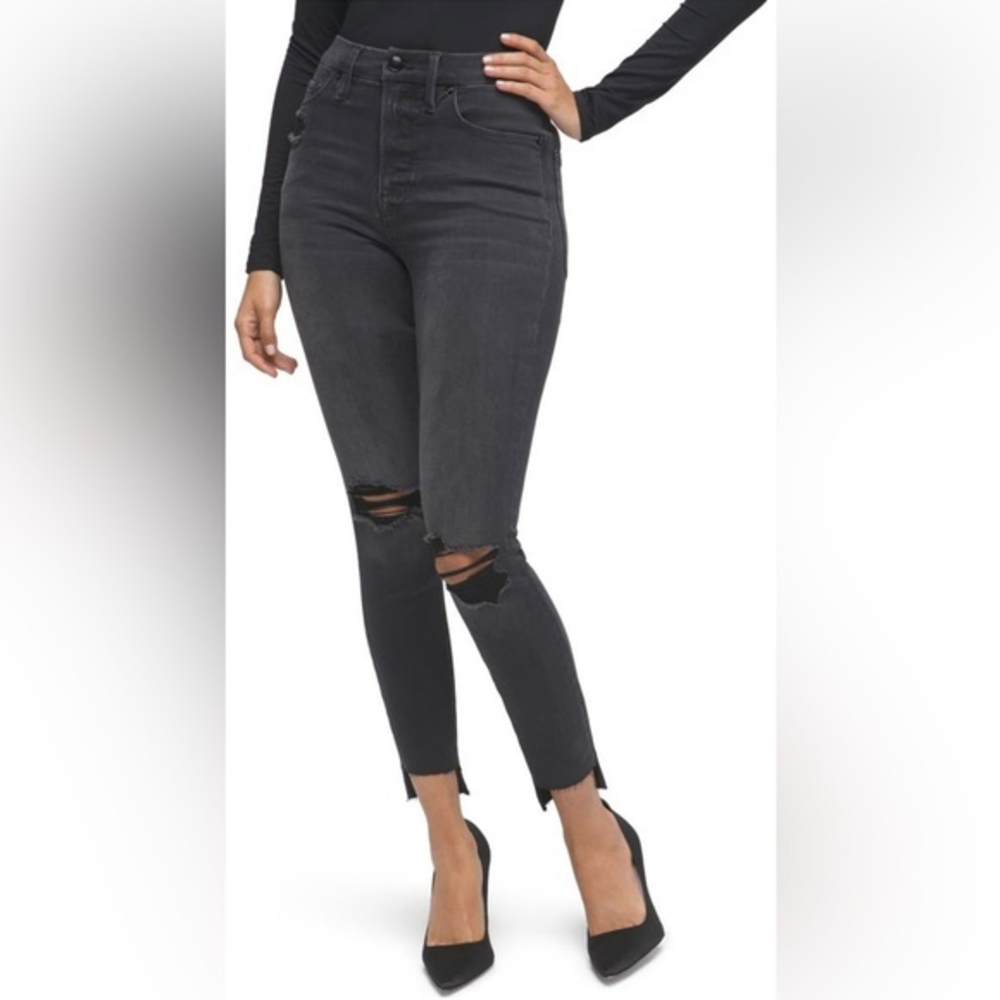 Good‎ American Good Waist Crop Skinny Jean size 6/28 NWT